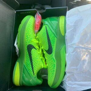🙂🤗KOBE 6 PROTRO GRNCH RNEWED VER